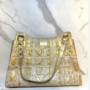 Brahmin Juliana Champagne Orinoco, Shoulder Bag.